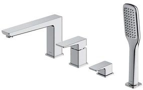 OMNIRES PM7432CR - Vaňová batéria 4-otvorová PARMA lesklý chróm