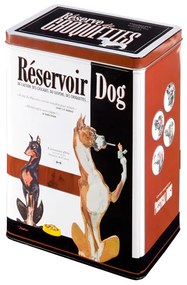 Dóza na sušienky pre psy "Reservoir Dog" 18x13x27 cm, plech