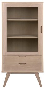 Vitrína v dekore duba 72x145 cm A-Line - Actona