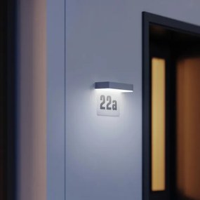 Steinel 065935 - LED solárne domové číslo LED/0,07W 2000 mAh IP44 antracit