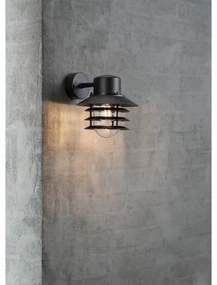 Nordlux - Vonkajšie nástenné svietidlo VEJERS 1xE27/60W/230V IP54 čierna