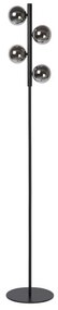 Lucide 45774/04/30 - Stojacia lampa TYCHO 4xG9/28W/230V čierna