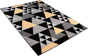 TA Koberec Z900C BLACK MAYA PP EYM Sivý Obdĺžnikový Rozmer: 160x230 cm