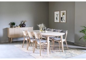 Sivé jedálenské stoličky v súprave 2 ks Kato - Rowico