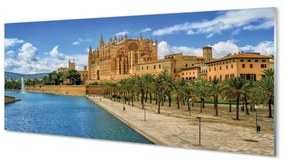 Obraz na akrylátovom skle Španielsko gotická katedrála palma 120x60 cm