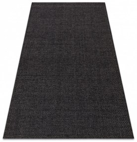 Kusový koberec Dobela čierny 70x250cm