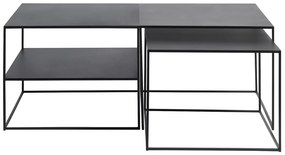 Dizajnový konferenčný stolík Kalean 65 cm čierny