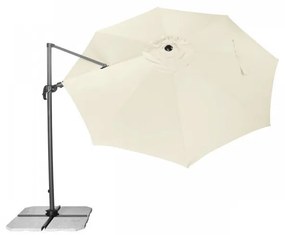 Derby RAVENNA 330 cm - veľký záhradný výkyvný slnečník s bočnou tyčou : Barvy slunečníků - 820