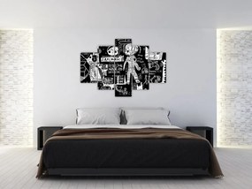 Obraz - Graffiti (150x105 cm)