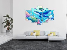 Obraz – Podvodný svet (150x105 cm)