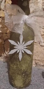 DECOLED Vločka III, pr. 15 cm, stříbrná