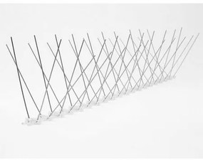Nerezové ochranné hroty proti holubom, 50 x 12 cm
