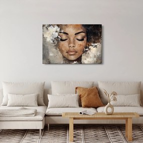 Obraz - Portrét ženy (90x60 cm)