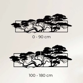 Luxusný drevený obraz Stromy – dizajnová nástenná dekorácia I SENTOP PR0306