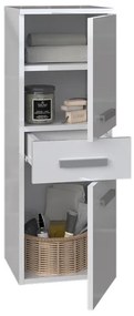 Kúpeľňová skrinka Neltossa 16 (lesk biely). Akcia -20%. Vlastná spoľahlivá doprava až k Vám domov. 1133026