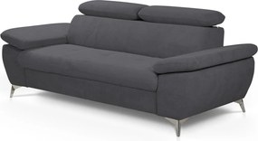 Trojsedák Gisele, antracitová látka