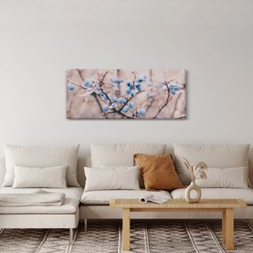 Obraz bobúľ na kríku (120x50 cm)