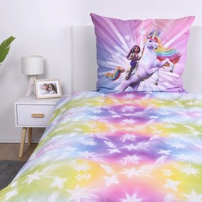 Bavlnená posteľná bielizeň Herding UnicornAcademy, 140 x 200 cm, 70 x 90 cm, 140 x 200 cm, 70 x 90 cm