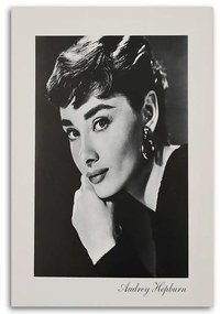 Gario Obraz na plátne Audrey Hepburn - sépiový portrét Rozmery: 60 x 90 cm