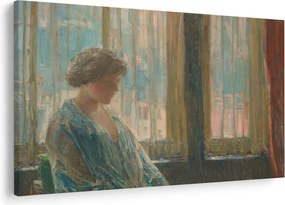 Obraz - Childe Hassam, The New York Window, reprodukcia (90x60 cm)