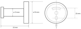 SAPHO XB204 X-Round Black háčik, čierna