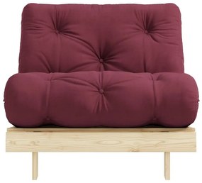 Variabilné kreslo Karup Design Roots Raw/Bordeaux