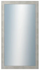 DANTIK - Zrkadlo v rámu, rozmer s rámom 50x90 cm z lišty ANDRÉ veľká strieborná (3157)