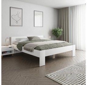 Manželská posteľ 180x200 cm Boyard (biela). Vlastná spoľahlivá doprava až k Vám domov. 1119508