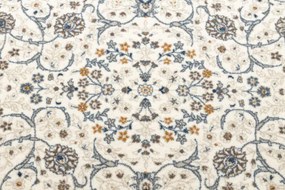 Koberec NAIN Ramka ornament 7179/51913 béž / granát