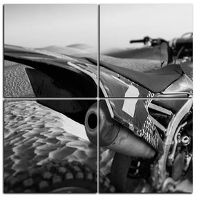 Obraz na plátne - Moto freestyle - štvorec 3124QD (60x60 cm)
