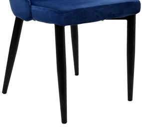 Jedálenská stolička LORIENT zamatová, granátová