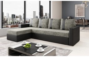 Rohová sedacia súprava AMARA, 230x140x86, berlin 02/madryt 1100