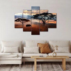 Obraz - Národný park Serengeti, Tanzánia, Afrika (150x105 cm)