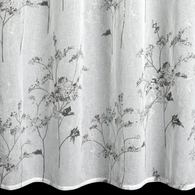 ZÁCLONA NA KRÚŽKOCH SERMA 140X250 CM KVETY