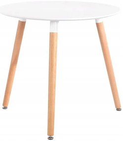 Bestent Jedálenský stôl 60cm Anello Tripe White