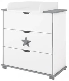 Komoda STAR s 3 zásuvkami - VIAC FARIEB