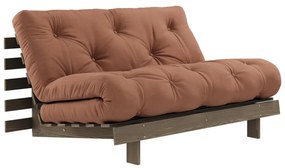 Rozkladacia pohovka v oranžovomedenej farbe 140 cm Roots – Karup Design