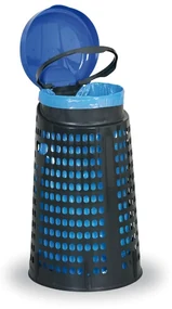 Odpadkový kôš plastový na vrecia 120 L - 1+1 ZADARMO zelený, zelená