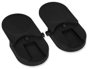 Lionelo - Kombinovaný kočík 3 v 1 LAYLA Čierny ónyx