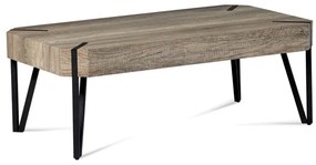 BONTEC Konferenčný stolík 110x60cm, mdf, dub canyon grey, AHG-241 CAN Farba: Hnedá
