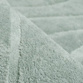 Kúpeľňový koberček WAVES 400 zelený