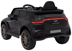 RAMIZ Elektrická autíčko  Aston Martin DBX - čierne - 4x25W- BATÉRIA - 12V7Ah - 2024