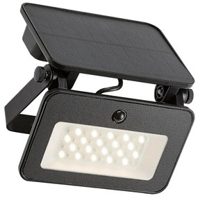 Rabalux 77159 vonkajšie nástenné solárne funkčné LED svietidlo Tarcal, 6W, IP65