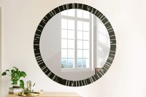 Okrúhle ozdobné zrkadlo Zloženie fi 100 cm