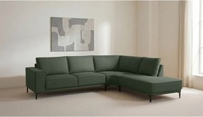 Kaki rohová pohovka (pravý roh) Copenhagen – Scandic