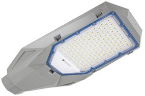 Stmievateľná LED uličná lampa so solárnym panelom LED/200W/20000 mAh 6500K IP65 sivá