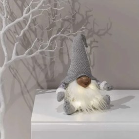 LED Vianočná dekorácia 4xLED/3xAA škriatok