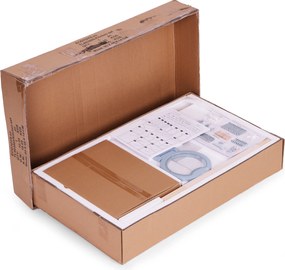 Drevená kuchynka pre deti ECOTOYS 3+ s LED, zvukmi, rúrou, práčkou a 5 doplnkami