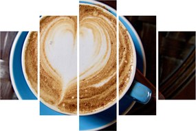 Obraz - Latte Art (150x105 cm)