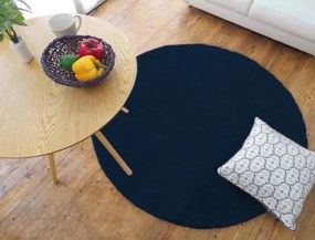 Protišmykový koberec RABBIT granátový kruh